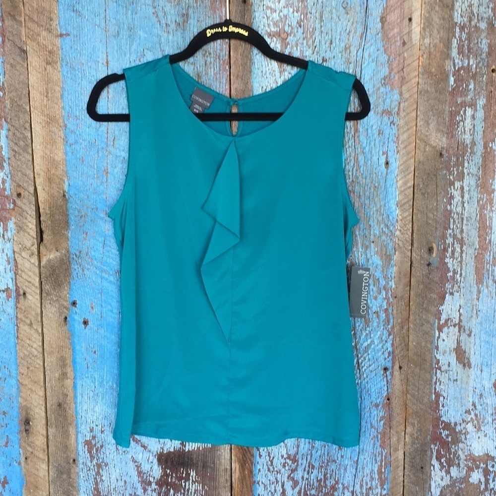 Covington Green Dress Tank Top